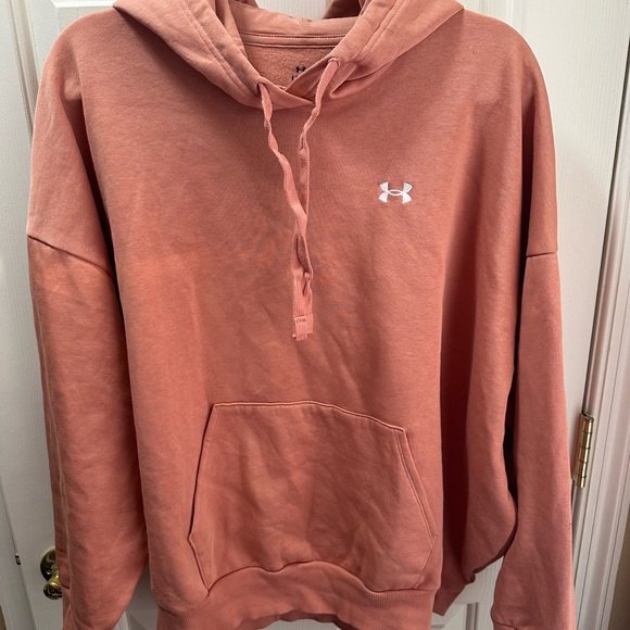 Under Armour Peach Hoodie with Logo - Picture 5 of 5